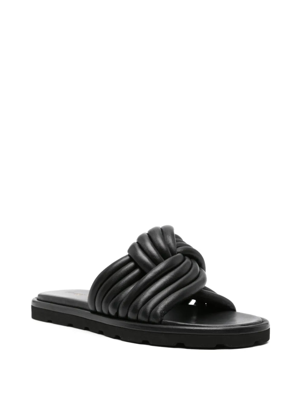 Gianvito Rossi Ottavia leather slides