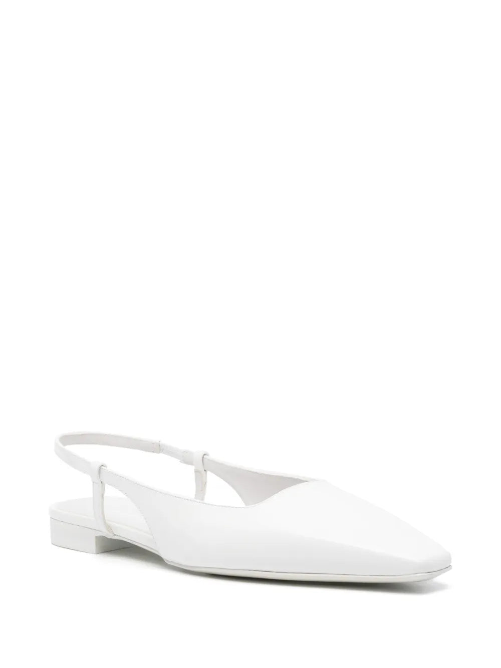 3juin Lian patent-leather ballerina shoes