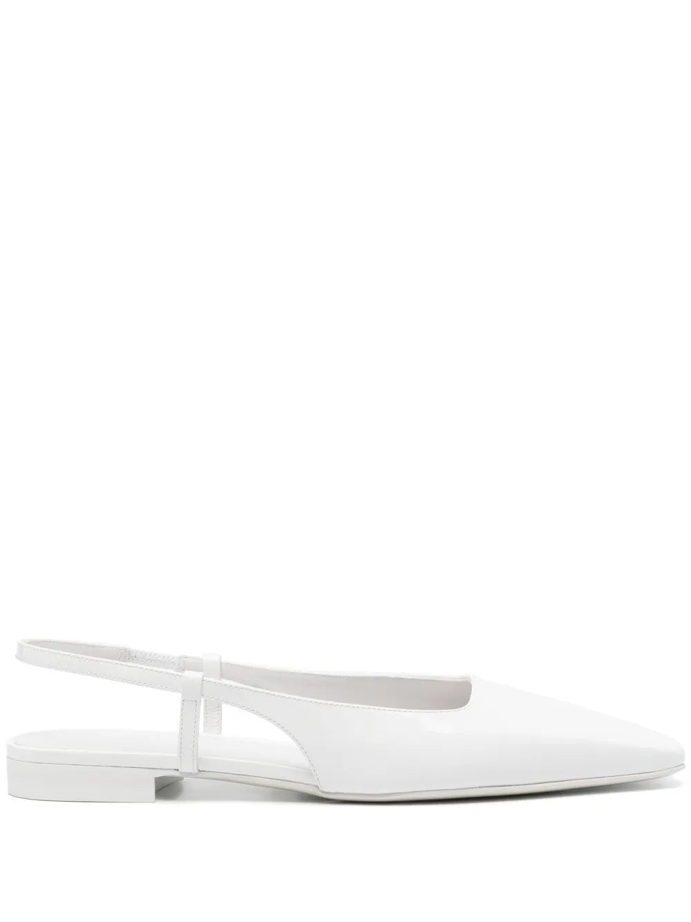 3juin Lian patent-leather ballerina shoes