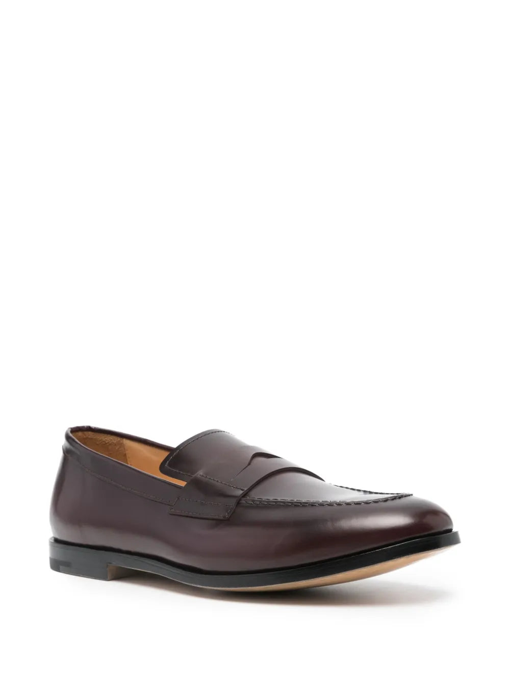 Premiata almond leather loafers