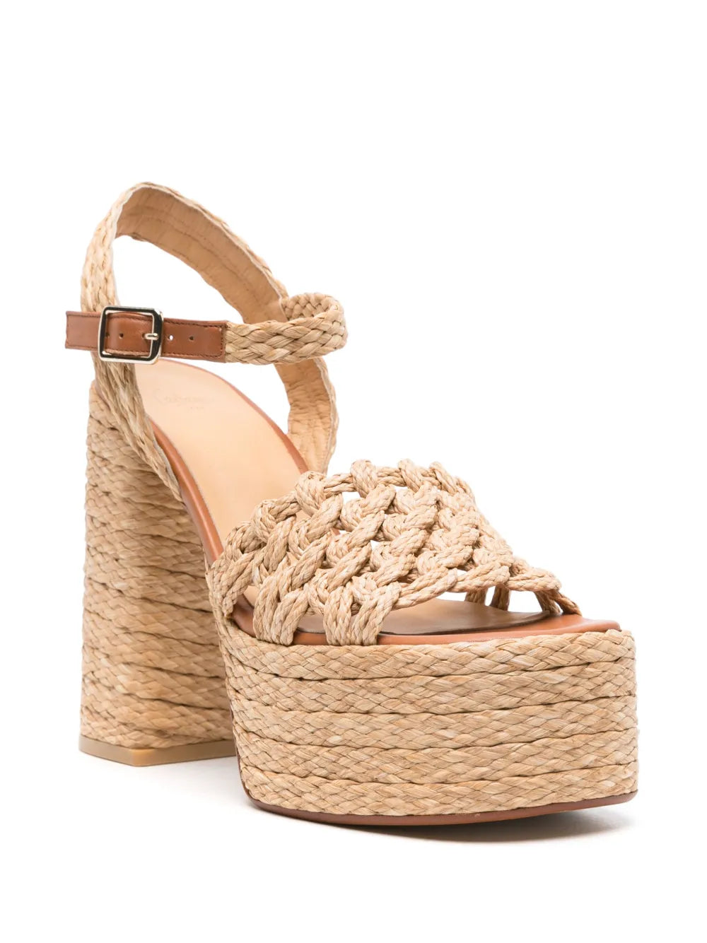 Castañer Faye 130mm interwoven sandals