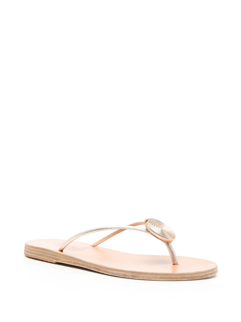Ancient Greek Sandals Strovilos leather flip flops