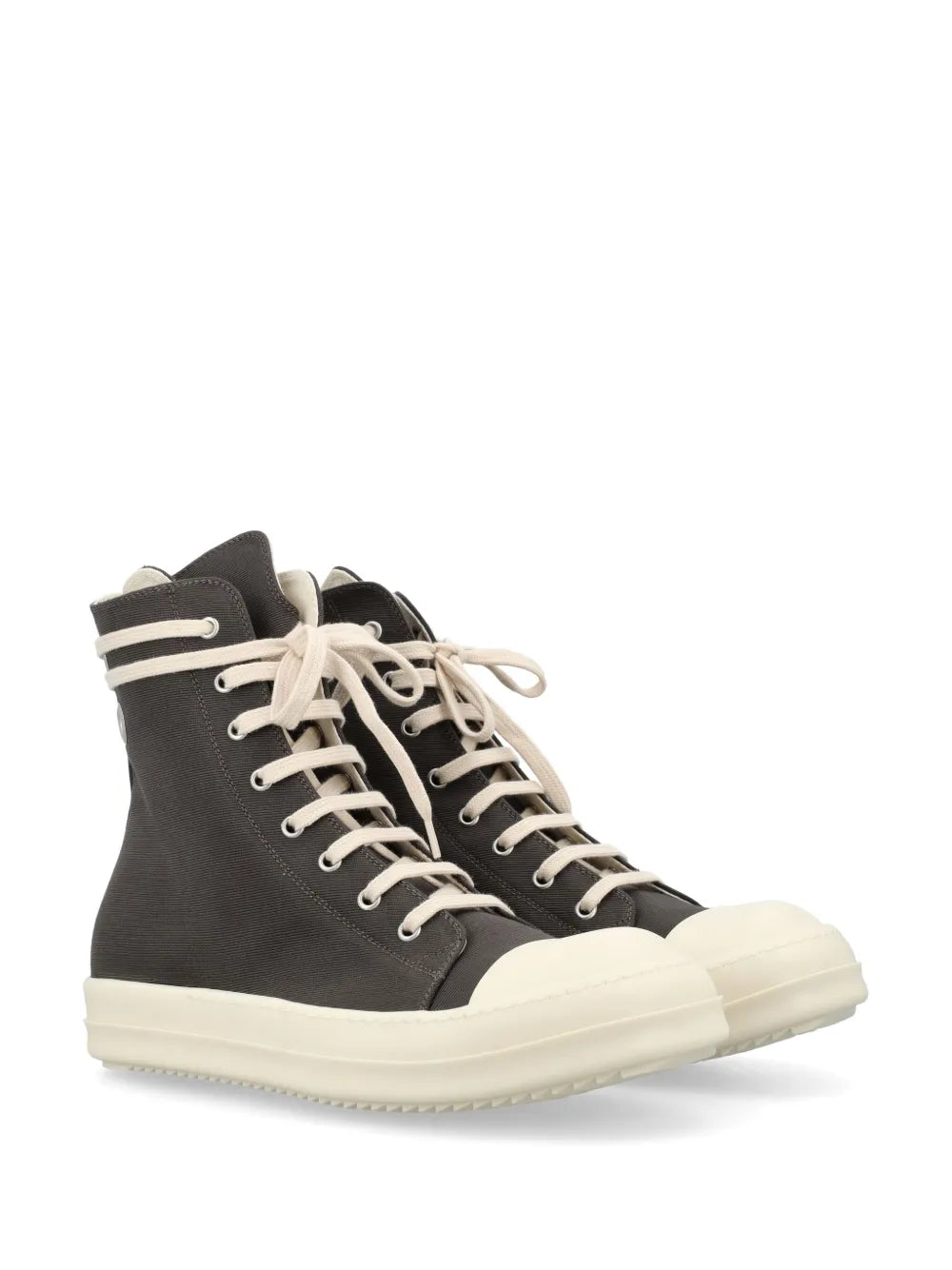 Rick Owens DRKSHDW high-top canvas sneakers