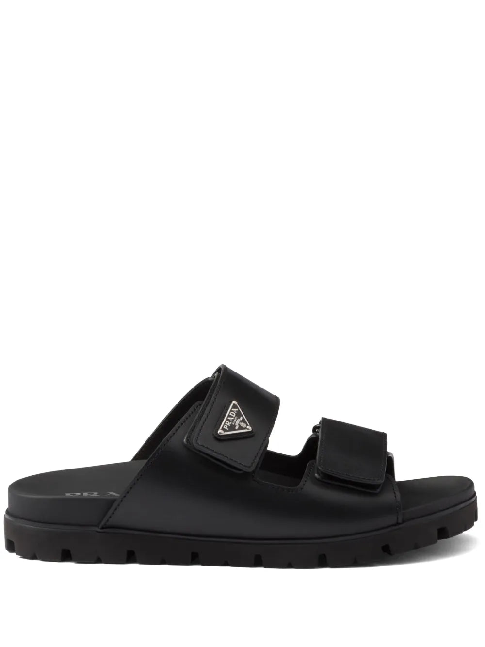 Prada Leather strap sandals