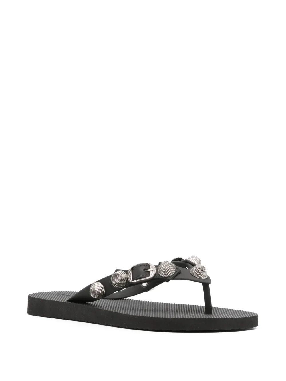 Balenciaga Cagole studded flip flops