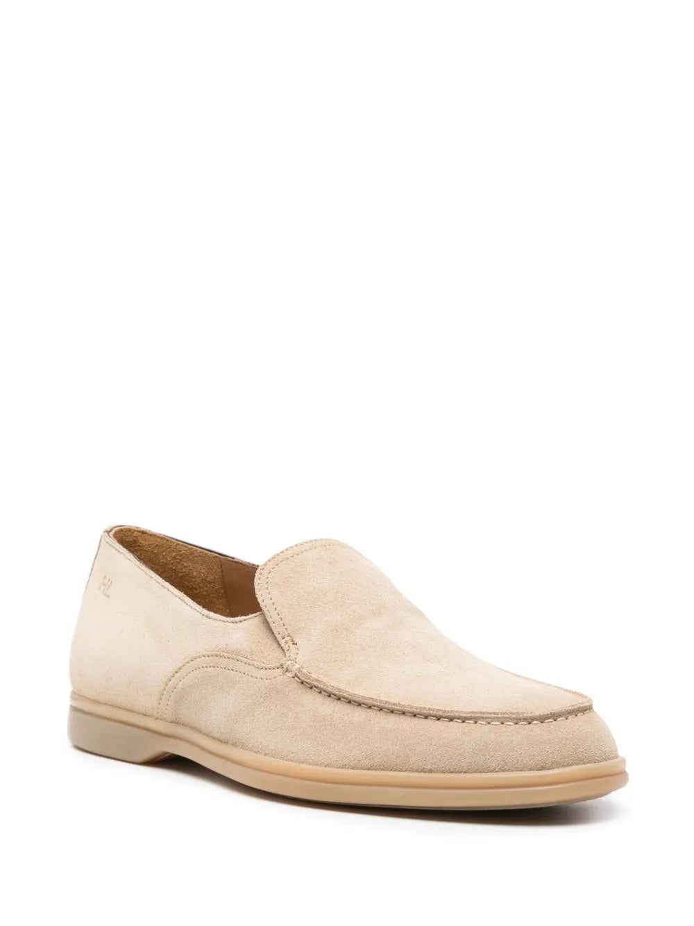 Harrys of London panelled suede loafers