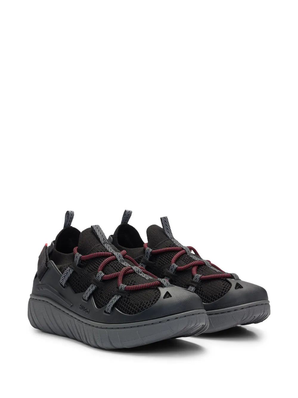 HUGO panelled slip-on sneakers