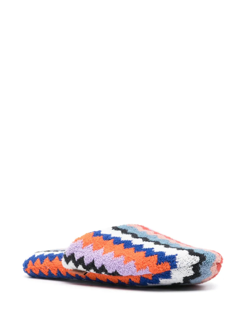 Missoni Home zigzag-motif slippers