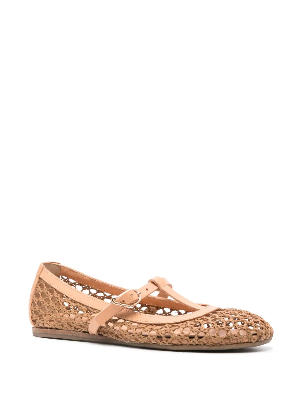 Ancient Greek Sandals Aerati raffia ballerinas