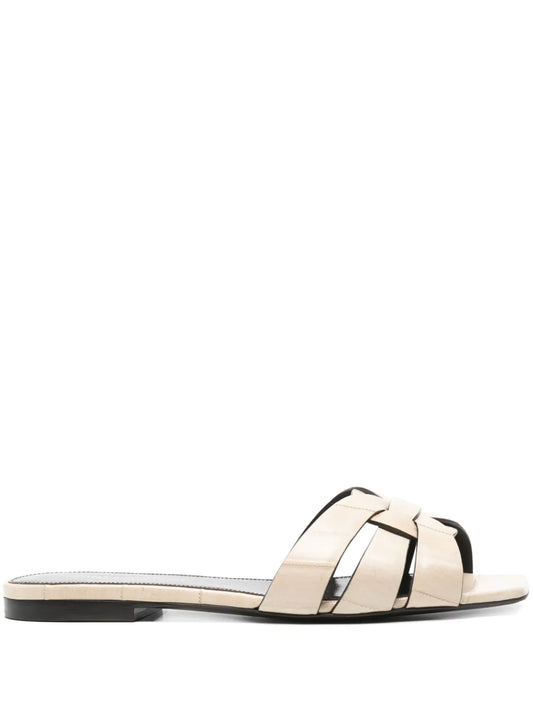 Saint Laurent Tribute leather slides