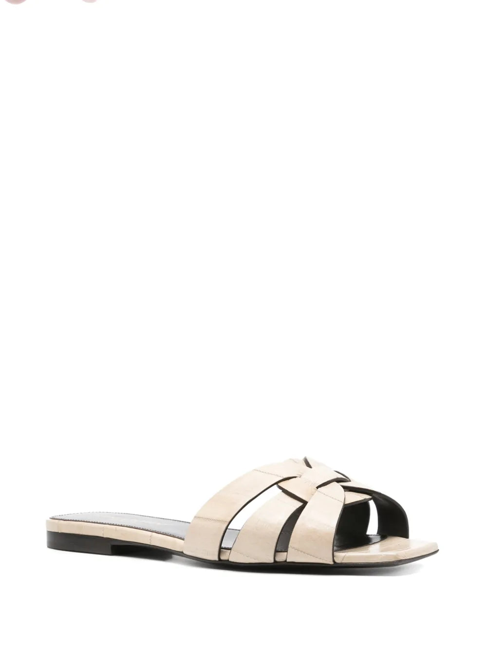 Saint Laurent Tribute leather slides