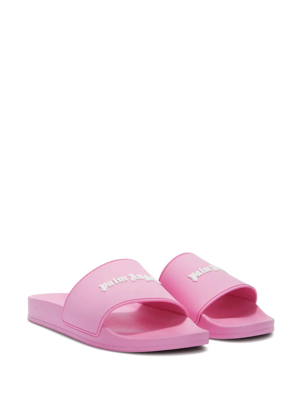 Palm Angels logo-embossed pool slides