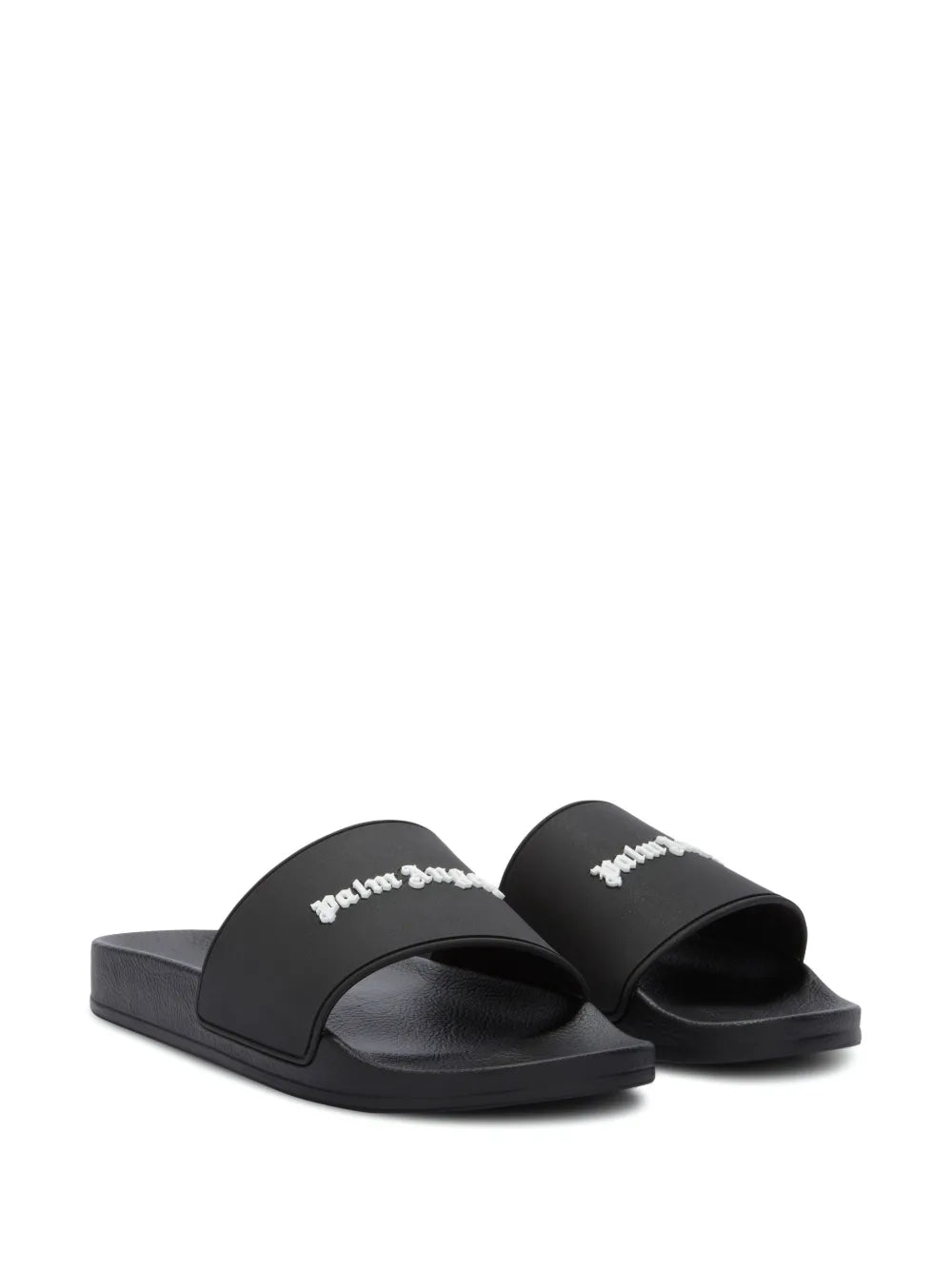 Palm Angels logo-embossed pool slides