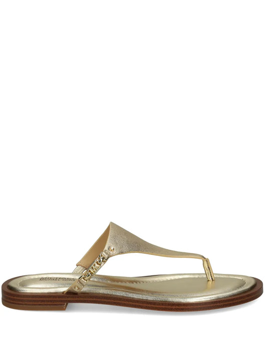 Michael Michael Kors Daniella leather flip-flops