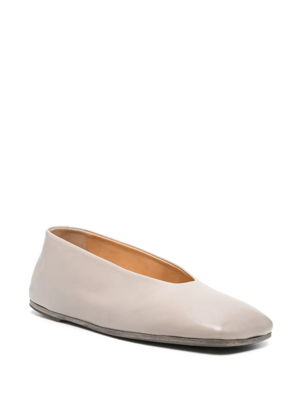 Marsèll Coltellaccio leather ballerina shoes