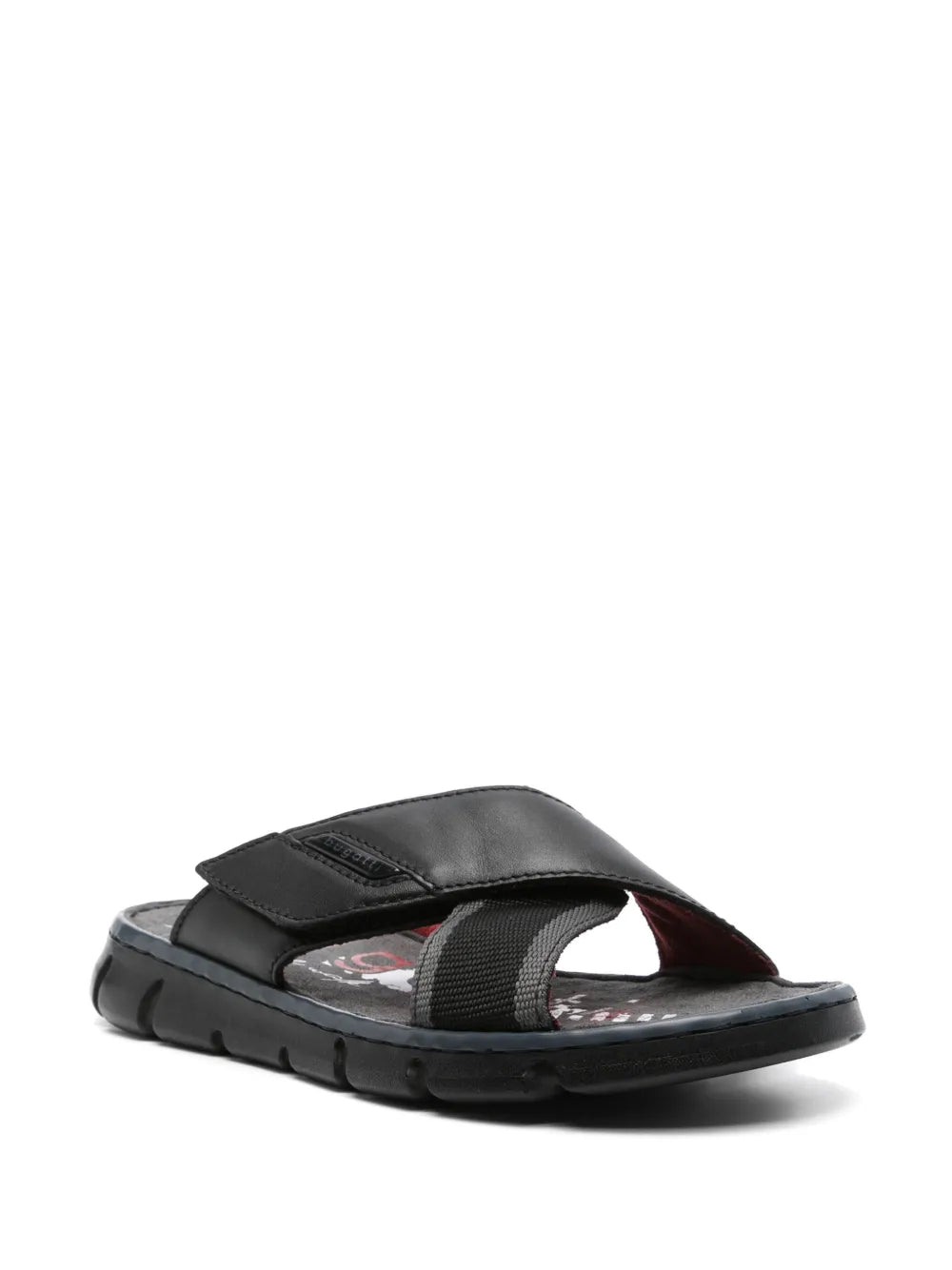 Bugatti logo-plaque flip flops