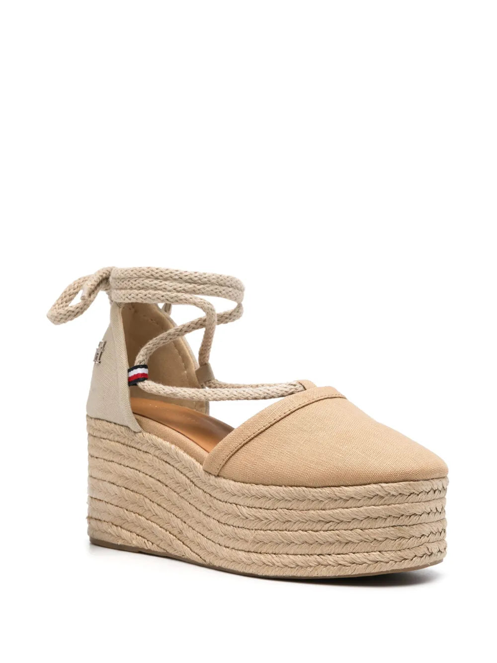 Tommy Hilfiger 75mm wedge-heel espadrilles