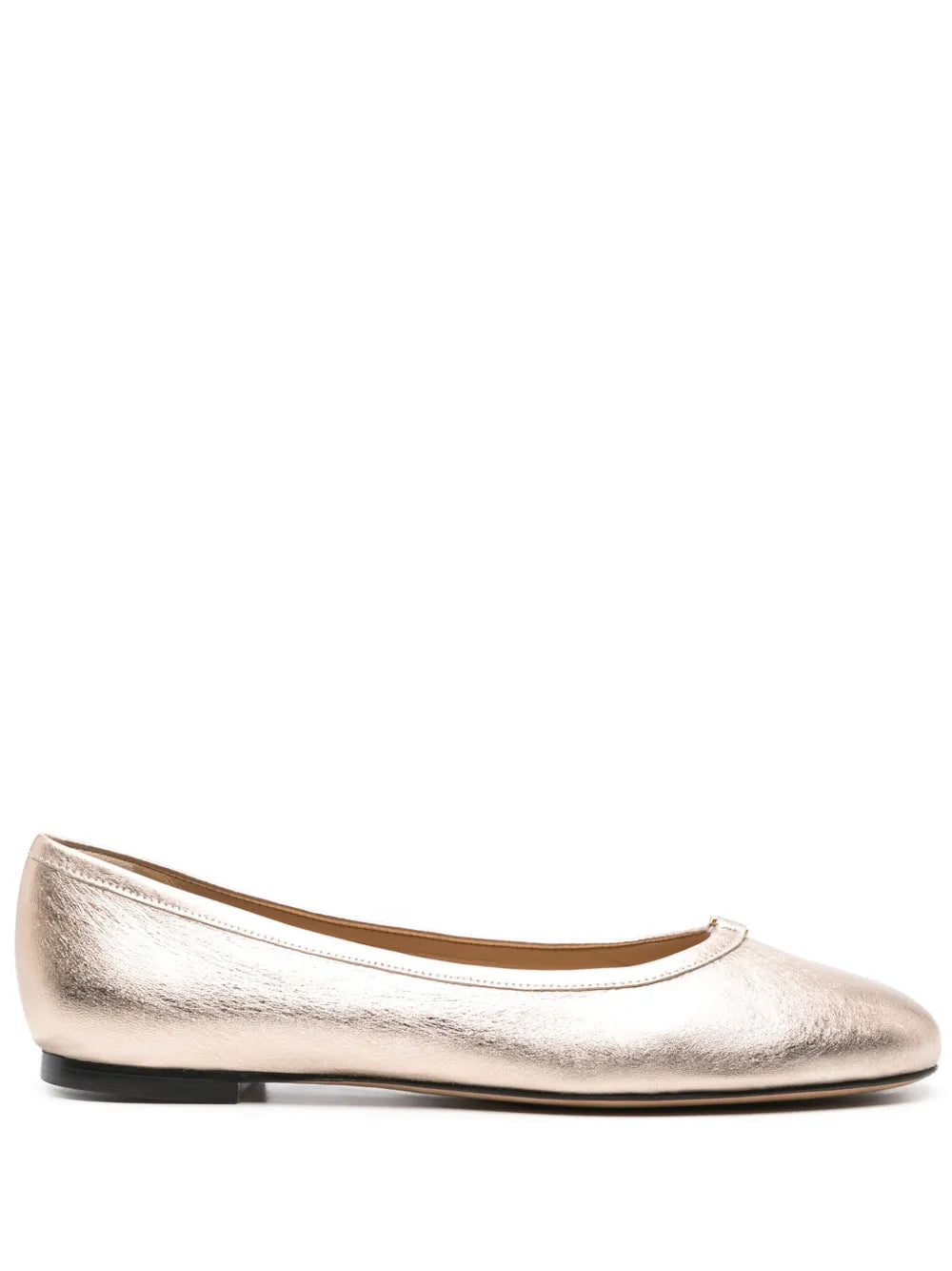 Chloé Marcie metallic ballerina shoes