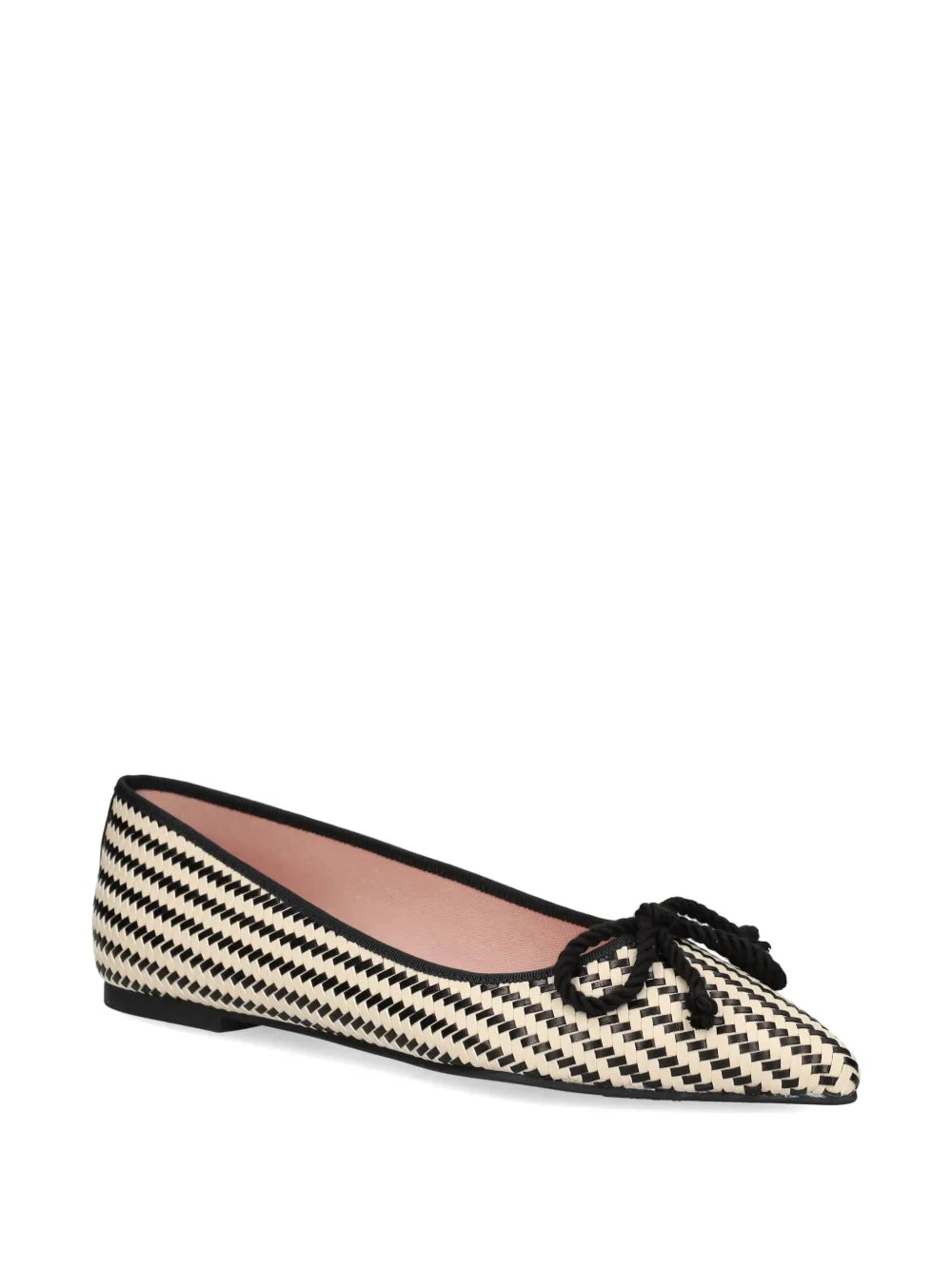 Pretty Ballerinas striped ballerina shoes