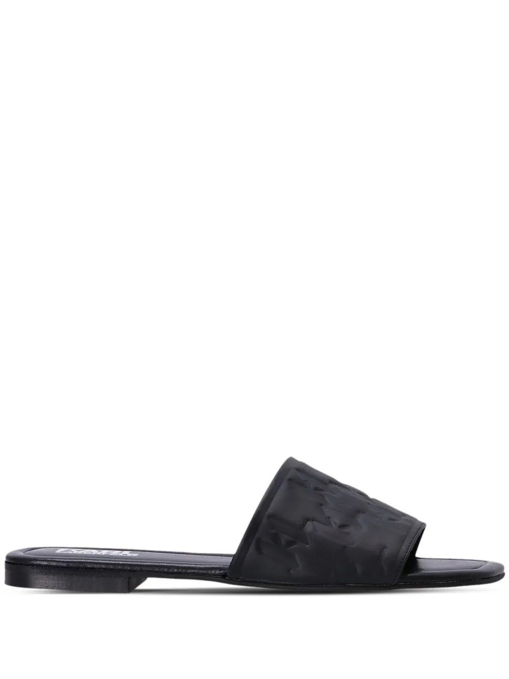 Karl Lagerfeld Brio leather slides