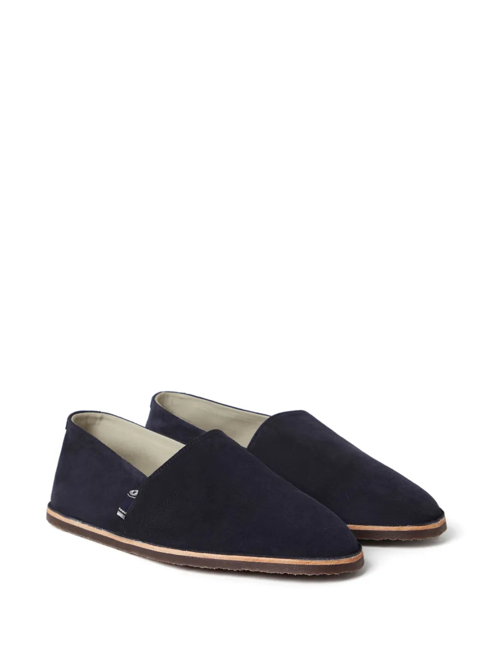 Brunello Cucinelli flat suede espadrilles