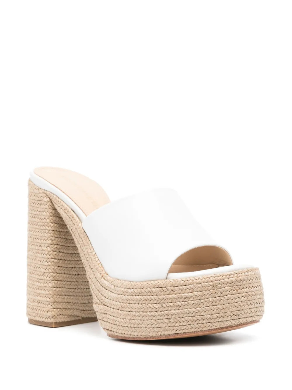 Paloma Barceló 125mm leather platform espadrilles