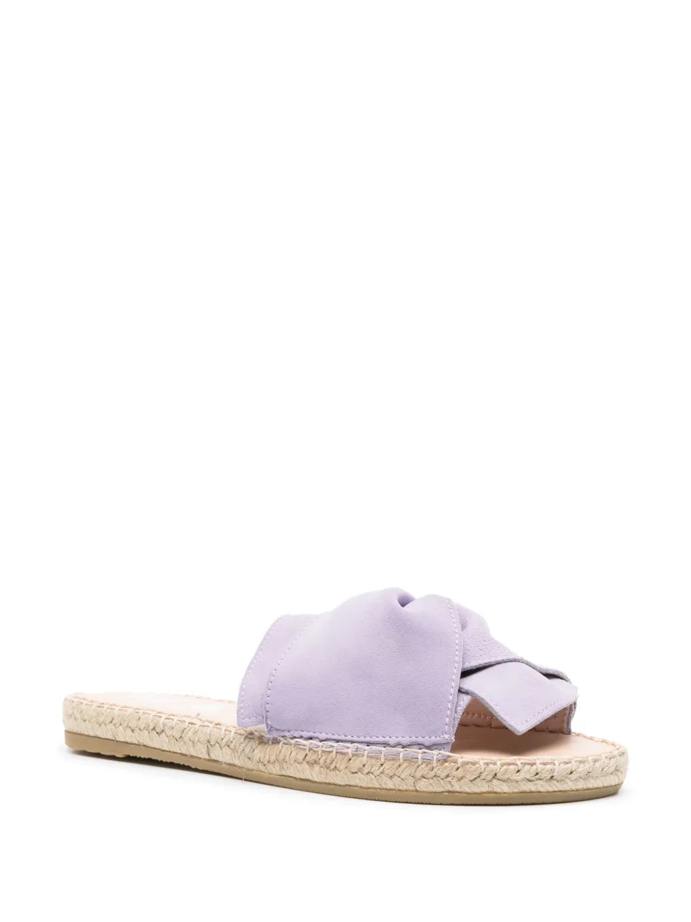 Manebi suede twisted espadrilles