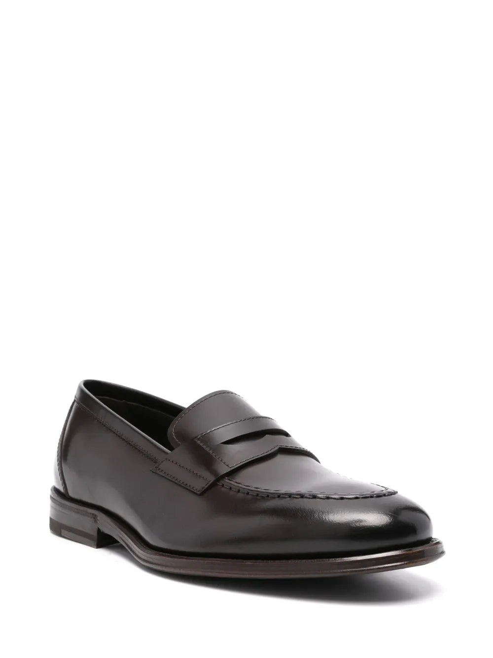 Henderson Baracco penny-slot leather loafers