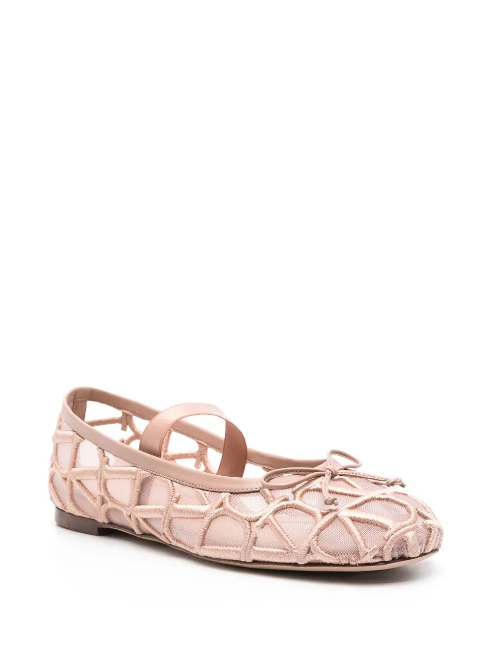 Valentino Garavani Toile Iconographe ballerina shoes