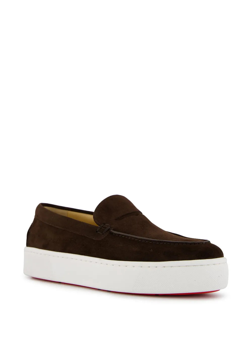 Christian Louboutin Paqueboat suede boat shoes