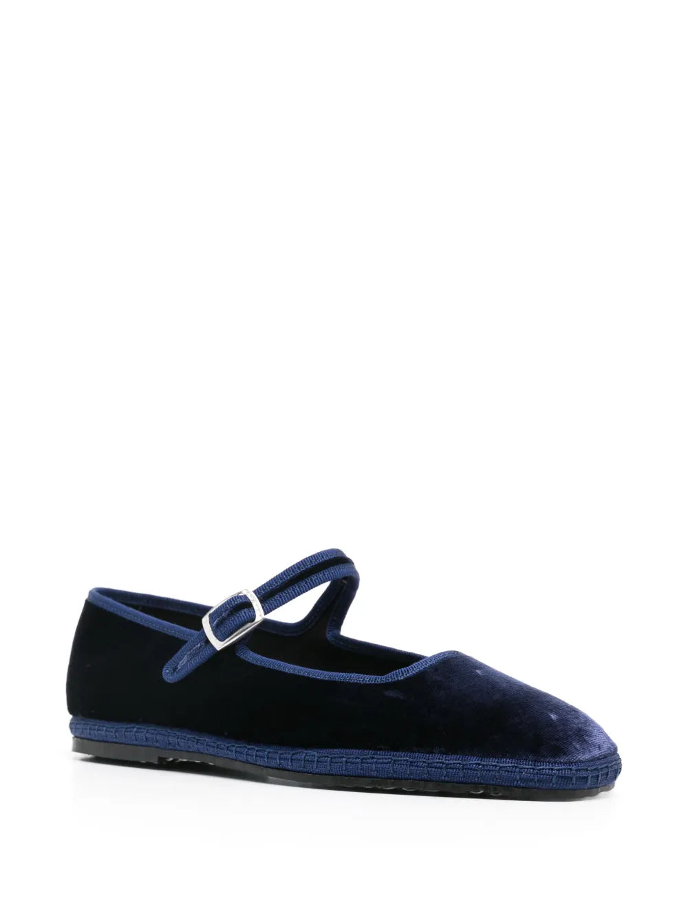 Scarosso Petra velvet ballerina shoes