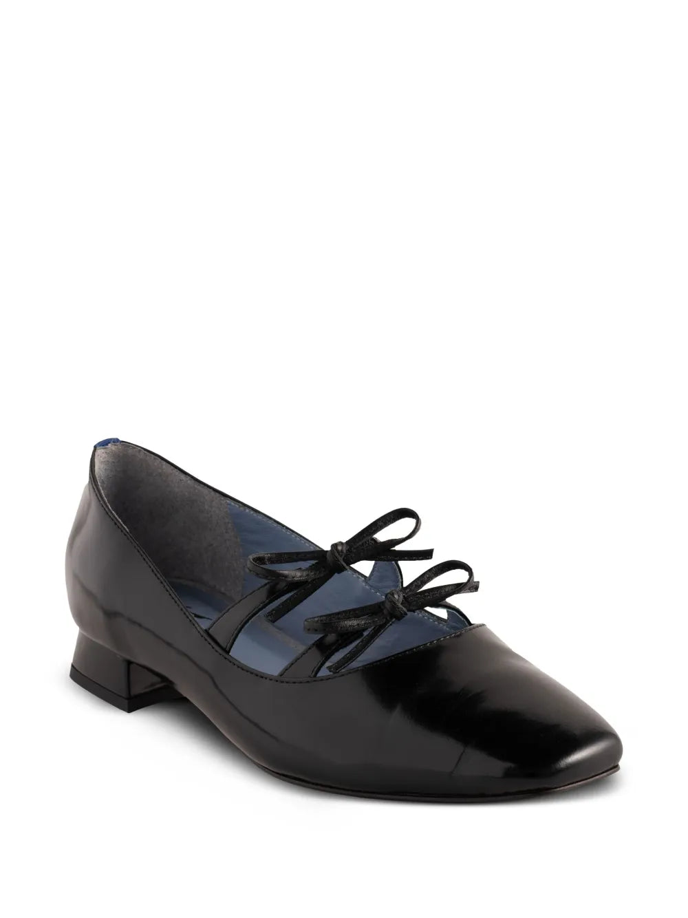 Blue Bird Shoes bow-embellished ballerina shoes