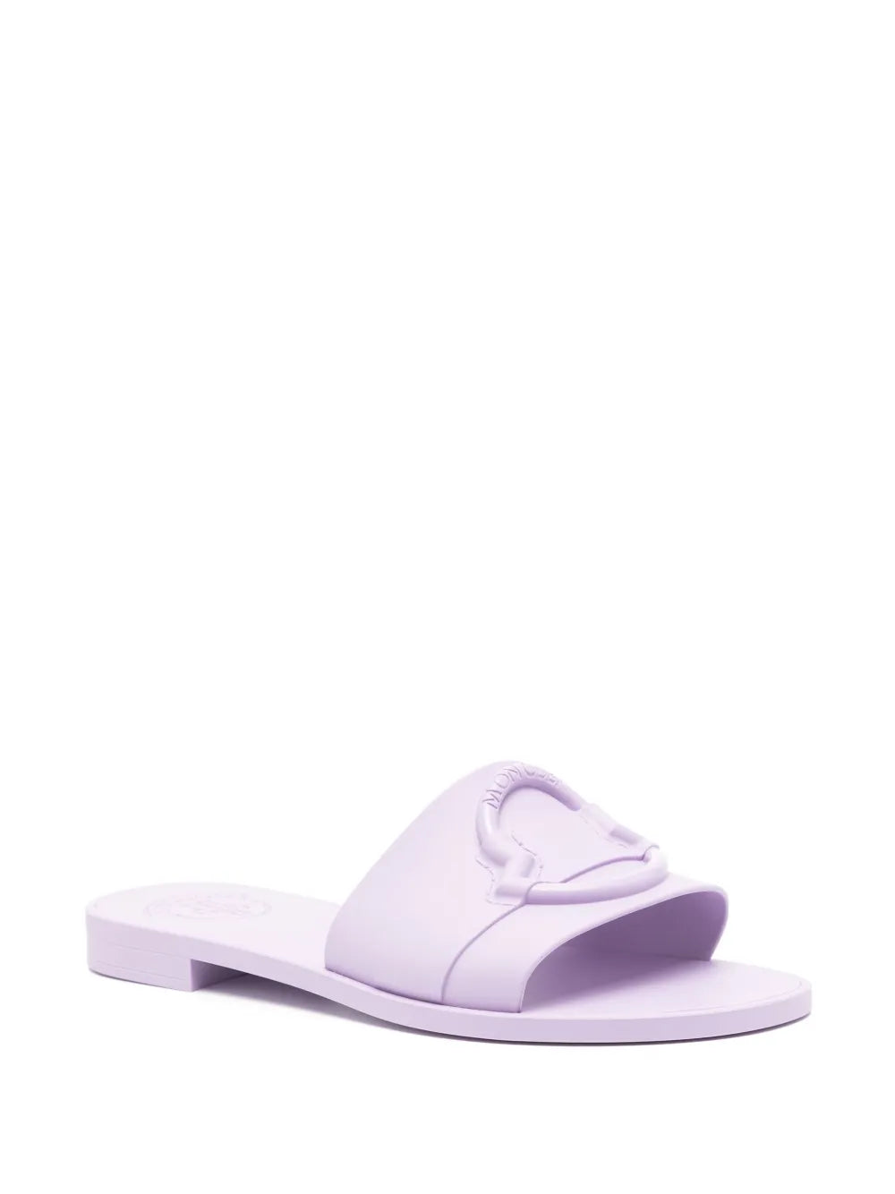 Moncler Mon logo-embossed slides