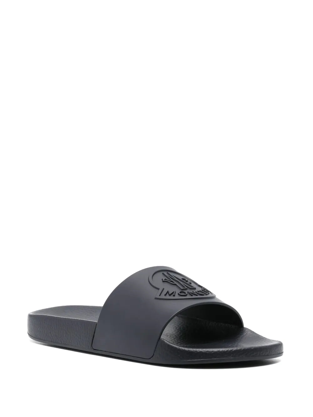Moncler Basile logo-embossed slides