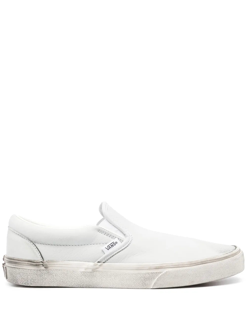 Vans leather slip-on sneakers