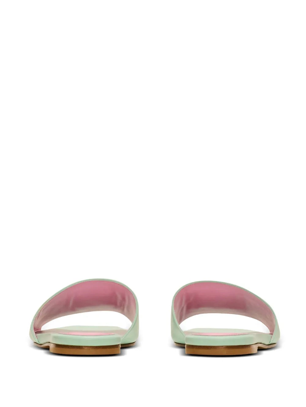 Balmain Dafne leather slides
