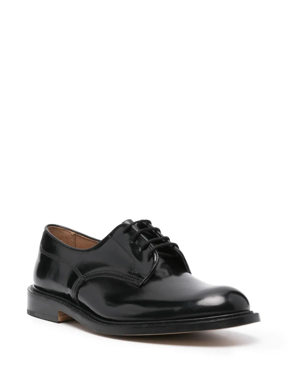 Tricker's leather derby shoes