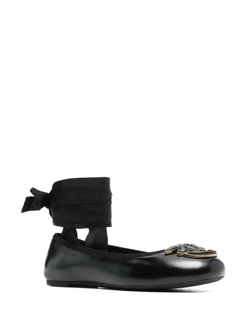 PINKO Love Birds ballerina shoes