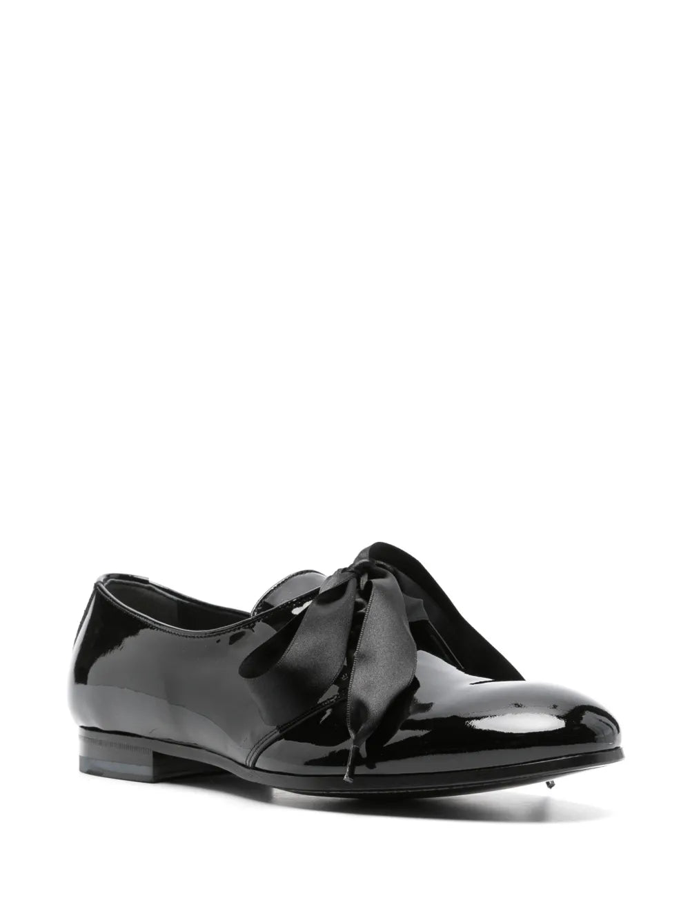 Moschino patent-leather lace-up shoes