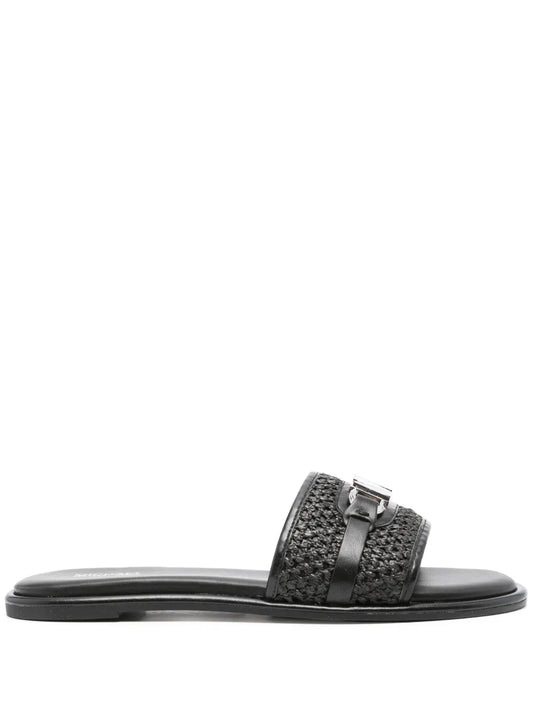 Michael Michael Kors Ember logo-plaque slides