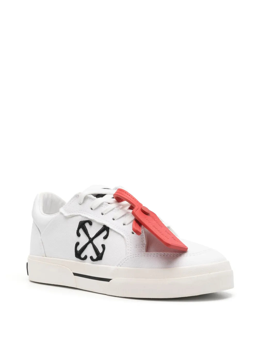 Off-White New Low Vulcanized canvas sneakers