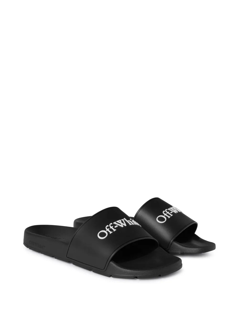 Off-White Bookish logo-print slides