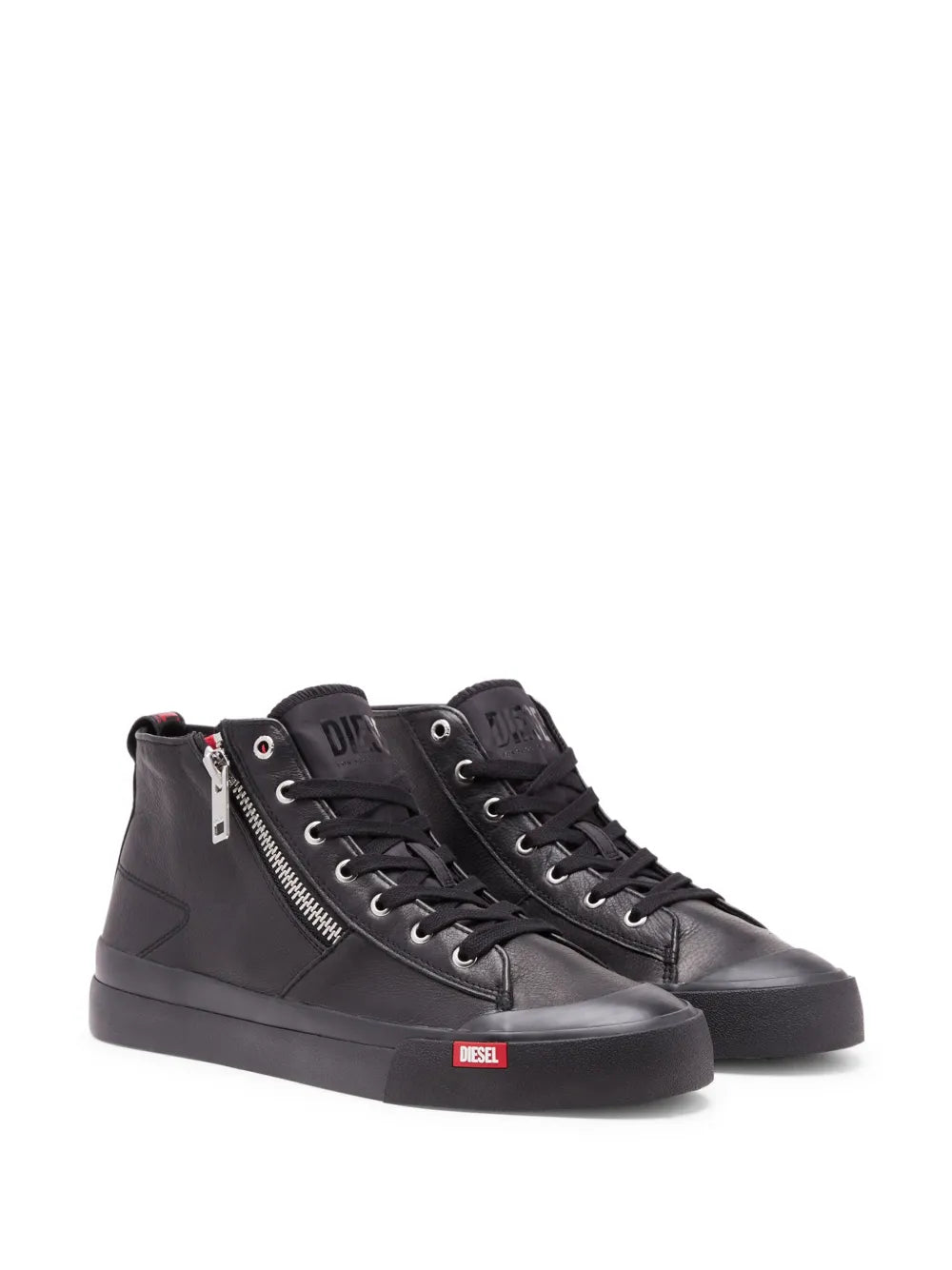 Diesel S-Athos logo-patch sneakers
