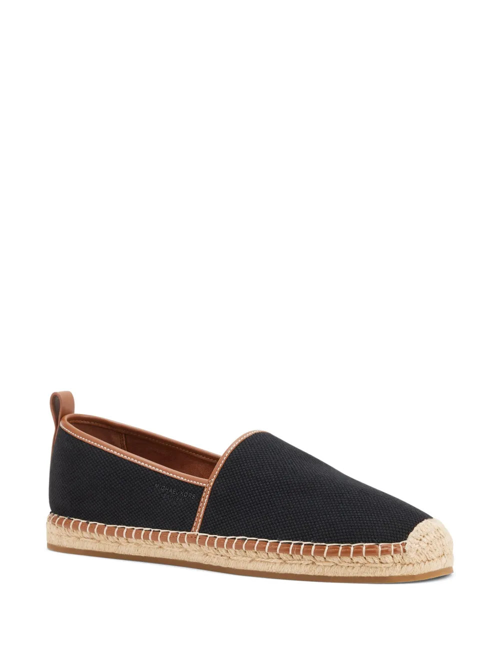Michael Kors logo-debossed cotton espadrilles