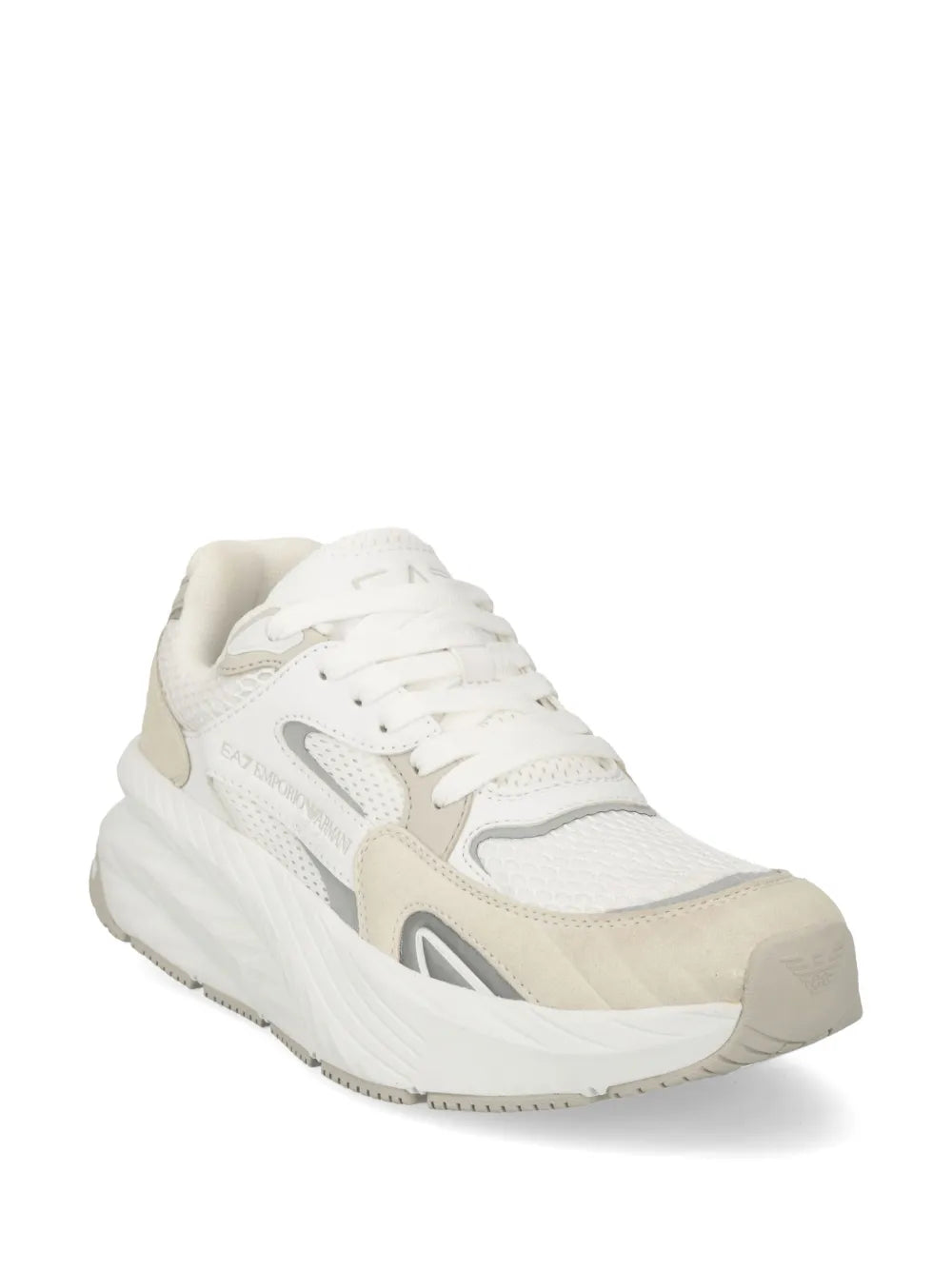 Ea7 Emporio Armani logo-print low-top sneakers