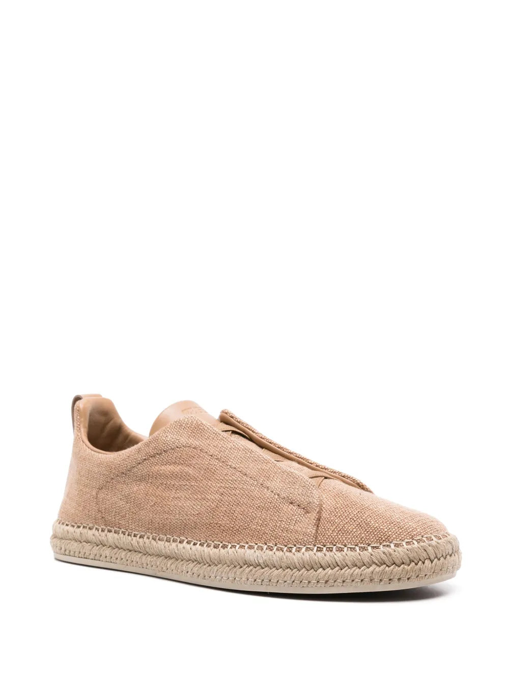 Zegna Triple Stitch textured espadrilles