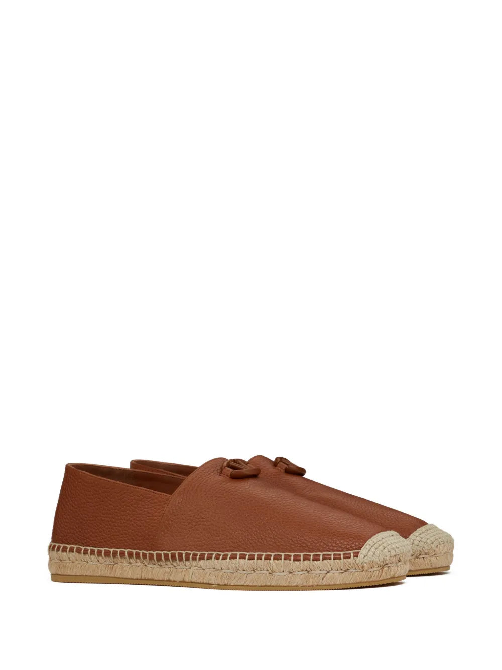 Valentino Garavani VLogo leather espadrilles
