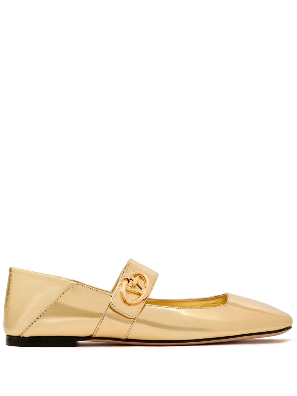 Valentino Garavani VLogo Locker Mary-Jane ballerina shoes