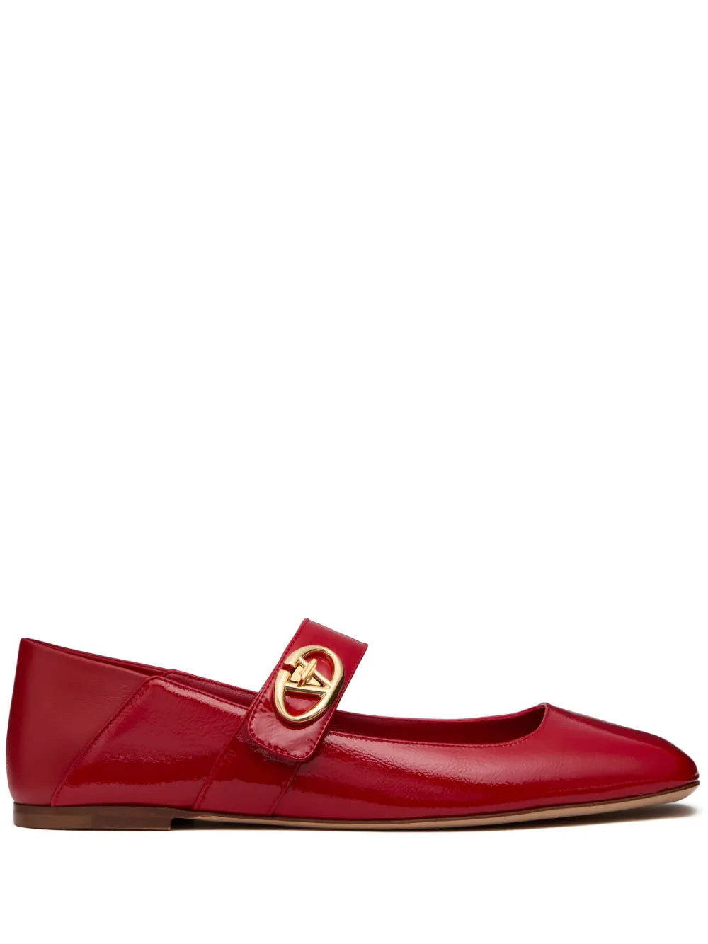 Valentino Garavani VLogo Locker Mary-Jane ballerina shoes