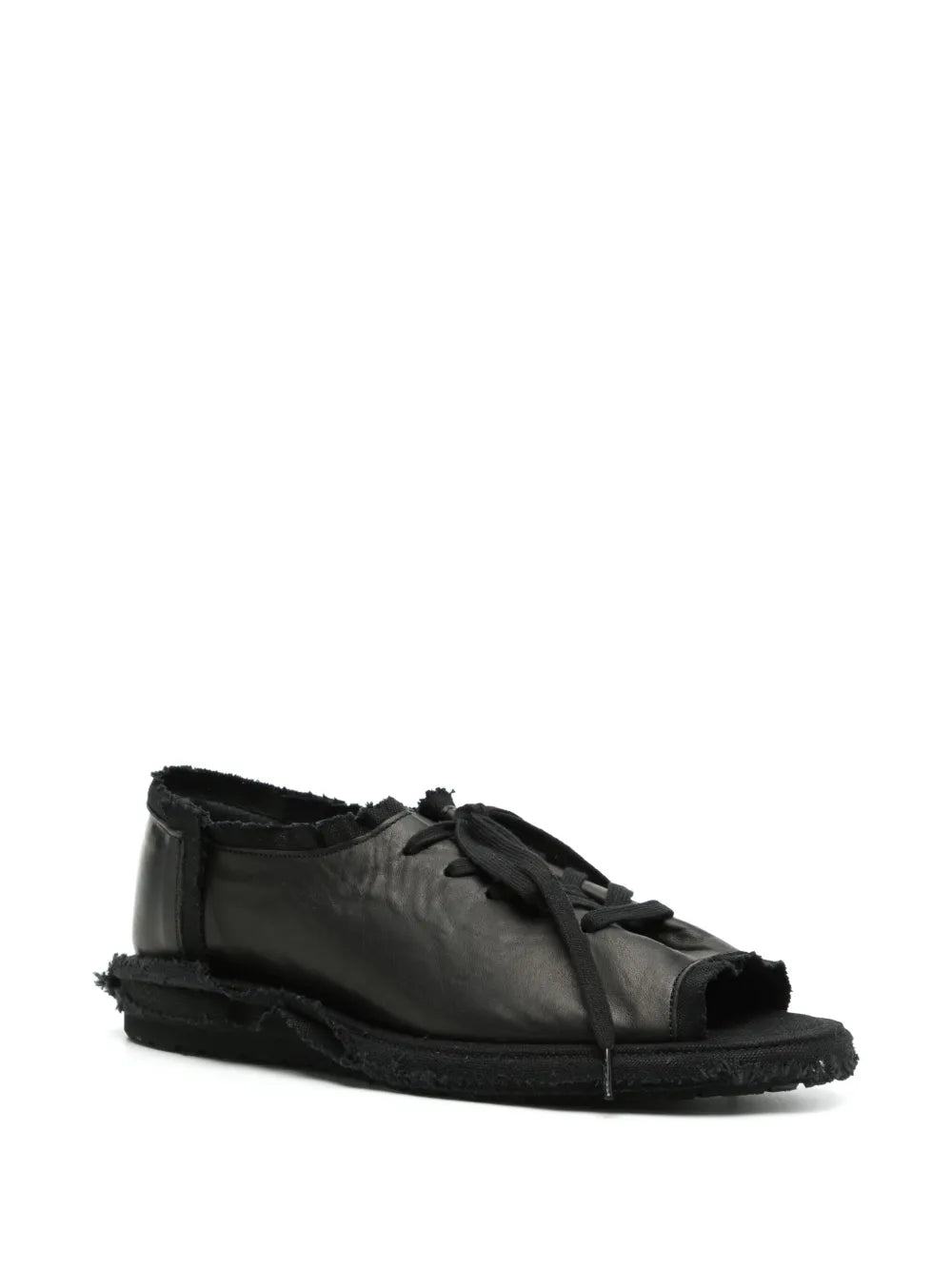 Yohji Yamamoto lace-up leather sandals
